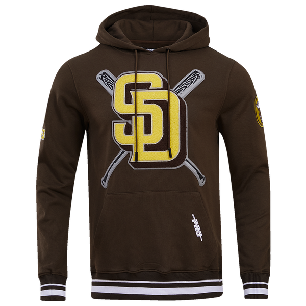 Pro Standard PADRES MASH UP RIB FLC PO HOODIE - Men's - Brown