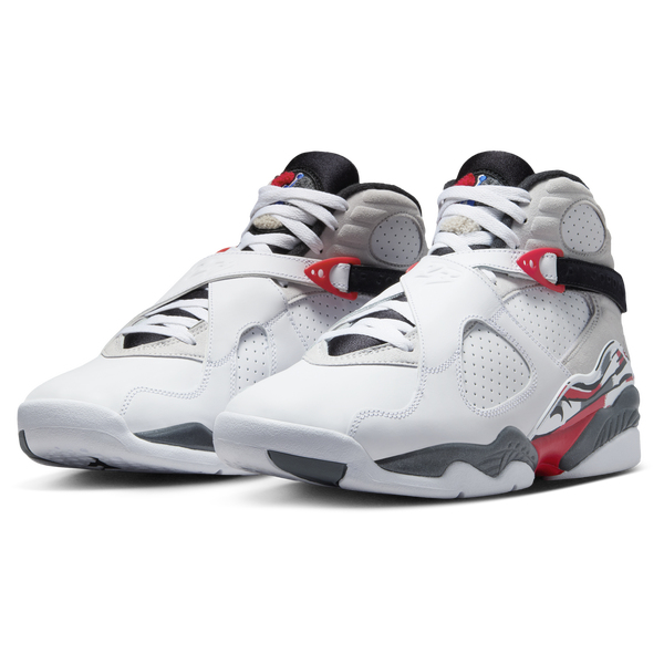 Jordan Retro 8 - Boys' Grade School - White/Black/True Red - Image 6