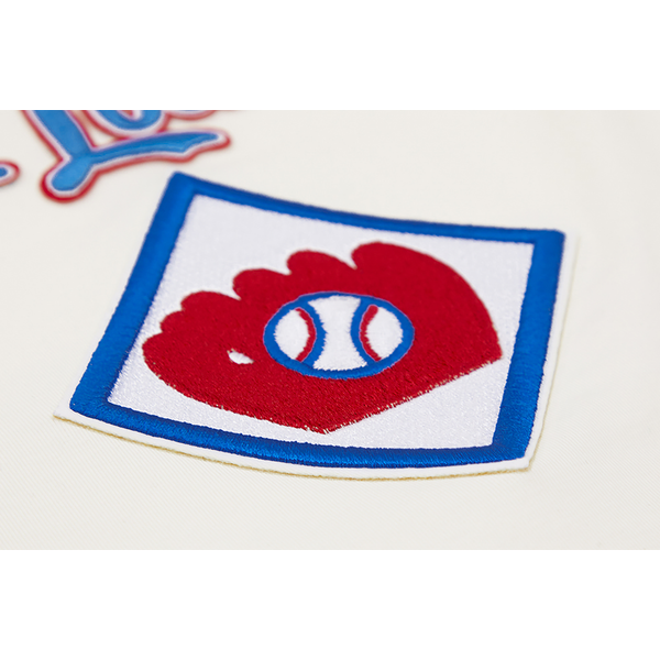 Pro Standard CARDINALS RETRO CLASSIC SJ STRIPED TEE - Men's - Eggshell/University Blue - Image 12