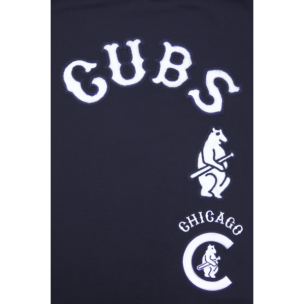 Pro Standard CUBS RETRO CLASSIC SJ STRIPED TEE - Men's - Midnight Navy - Image 5