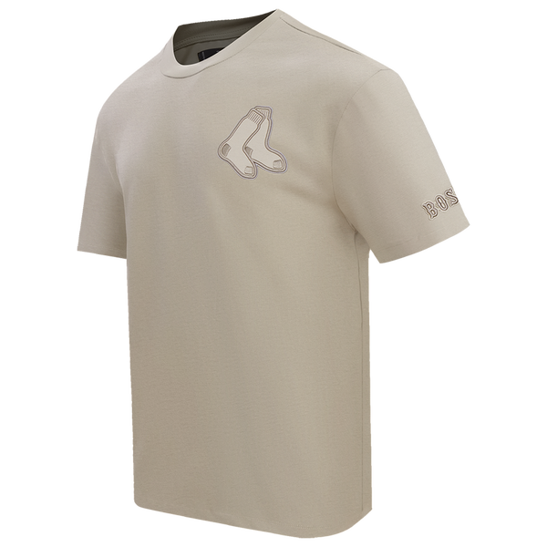 Pro Standard RED SOX NEUTRAL CJ DROP SHOULDER TEE - Men's - Taupe - Image 3