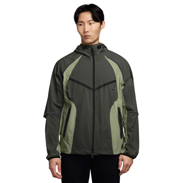 Nike Tech Woven Pro Full-Zip Jacket - Men's - Olive/Black