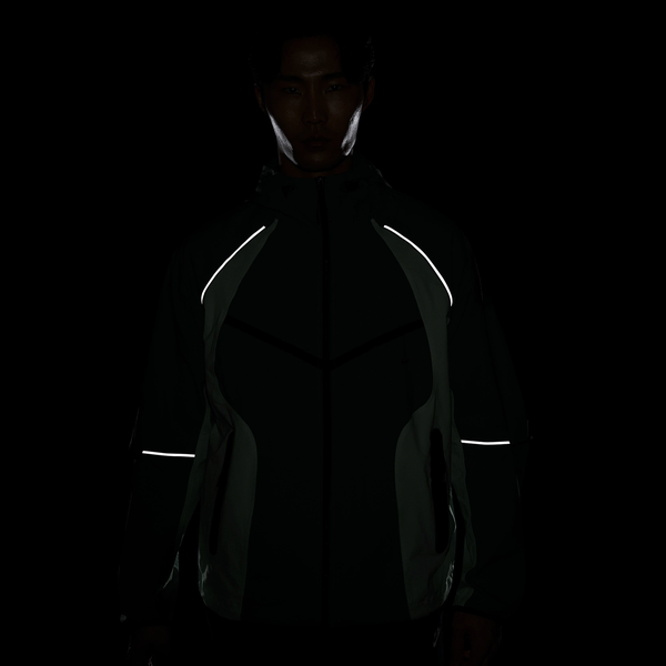 Nike Tech Woven Pro Full-Zip Jacket - Men's - Olive/Black - Image 4