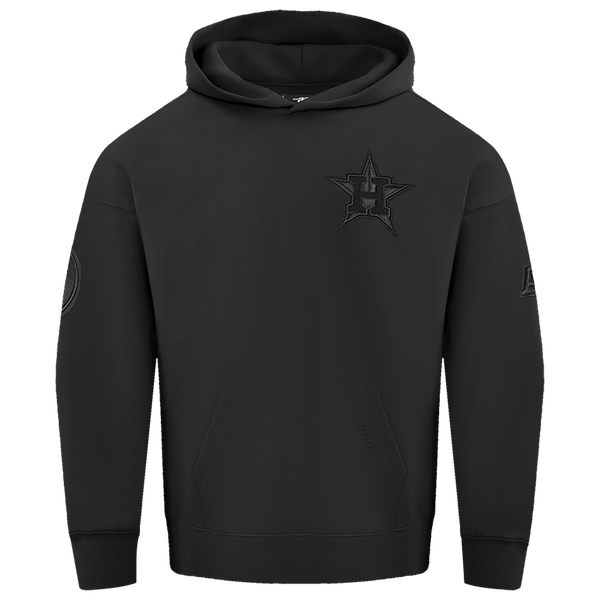 Pro Standard ASTROS NEUTRAL DROP SHOULDER FLC PO HOODIE - Men's - Black