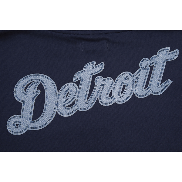 Pro Standard Tigers Pullover Hoodie - Men's - Midnight Navy - Image 7