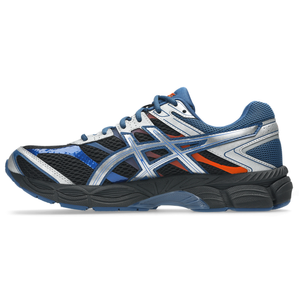 ASICS® GEL-Cumulus 16 - Men's - Illusion Blue/Black/Orange - Image 2