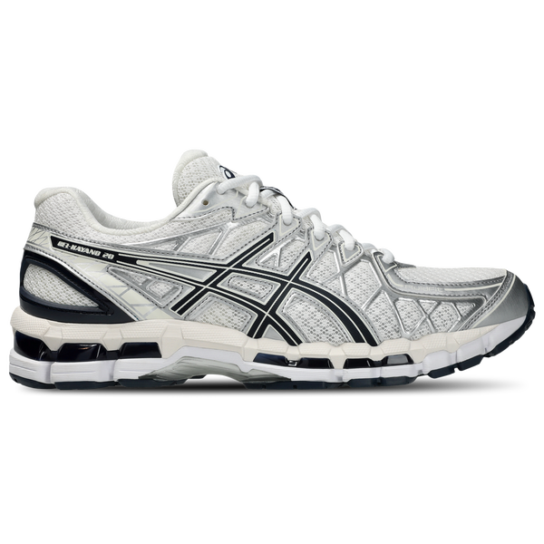 ASICS® GEL-Kayano 20 - Men's - White/Black/Silver
