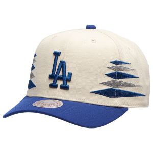 Mitchell & Ness Dodgers Diamond Pro Pinch Cap - Adult - Blue/White