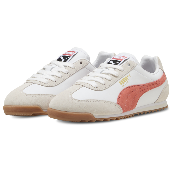 PUMA Arizona Retro - Women's - Gum/Red Glamour/Puma White - Image 6