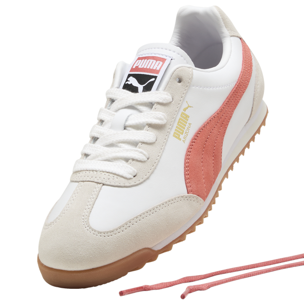 PUMA Arizona Retro - Women's - Gum/Red Glamour/Puma White - Image 7