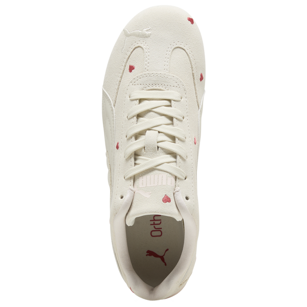 PUMA Speedcat Amor - Boys' Grade School - Vapor Gray/Jasmine Flower - Image 4