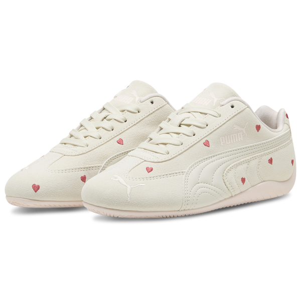 PUMA Speedcat Amor - Boys' Grade School - Vapor Gray/Jasmine Flower - Image 6