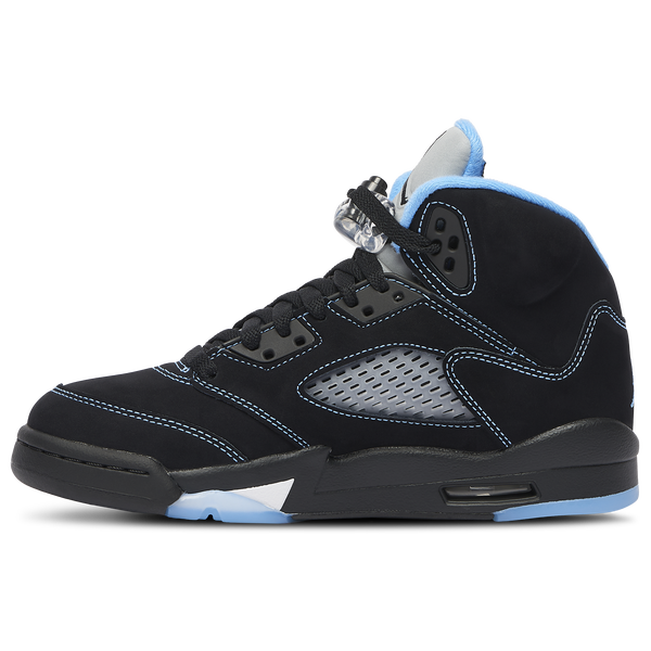 Jordan Retro 5 - Boys' Grade School - Blue/Black - Image 2