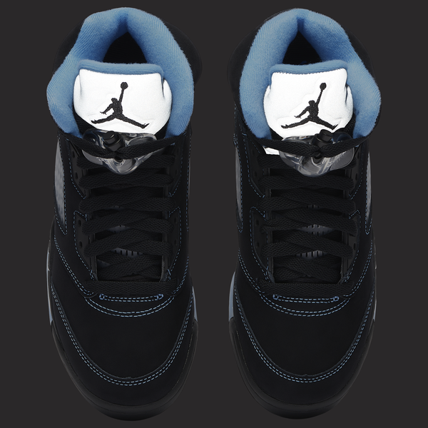 Jordan Retro 5 - Boys' Grade School - Blue/Black - Image 6