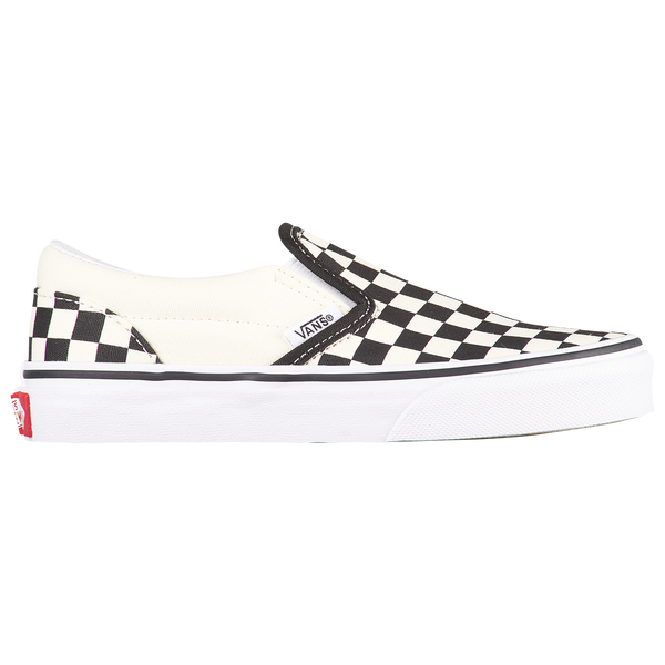 Vans Classic Slip On - Boys' Preschool - True White/Black - Image 2