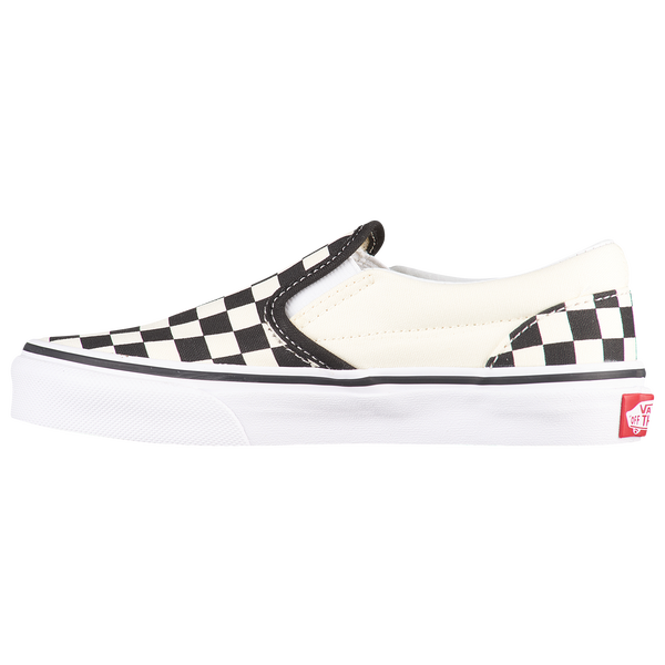 Vans Classic Slip On - Boys' Preschool - True White/Black - Image 3