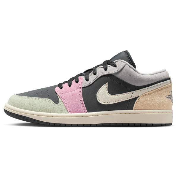 Jordan Air Jordan 1 Low SE - Men's - Grey/Pink/Green - Image 2