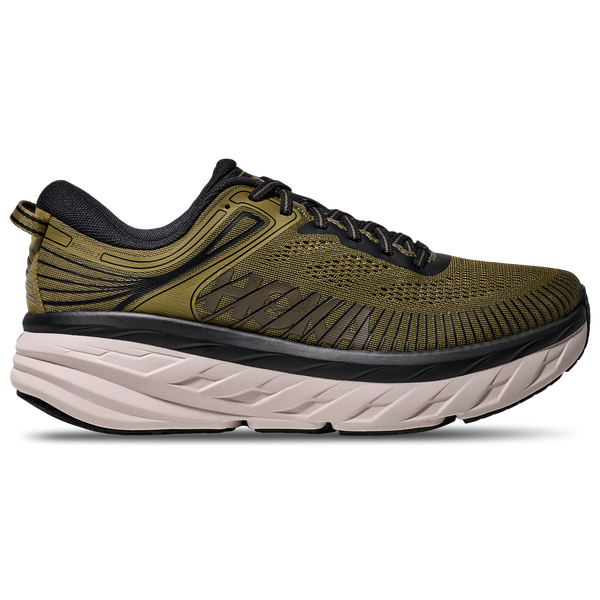 HOKA Bondi 7 - Men's - Black/Brown