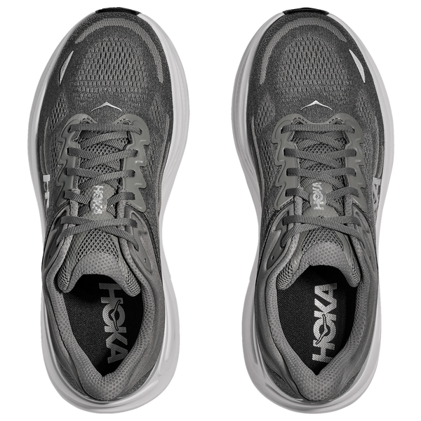 HOKA Bondi 9 - Men's - Silver/Grey - Image 4