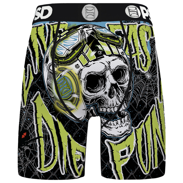 PSD Live Fast Stunt Briefs - Men's - Black/Volt/White - Image 2