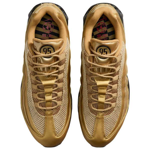 Nike Air Max 95 - Men's - Gold/Black/Red - Image 4