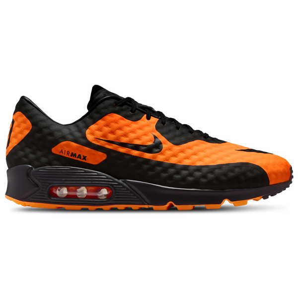 Nike Air Max 90 - Men's - Orange/Black/Orange