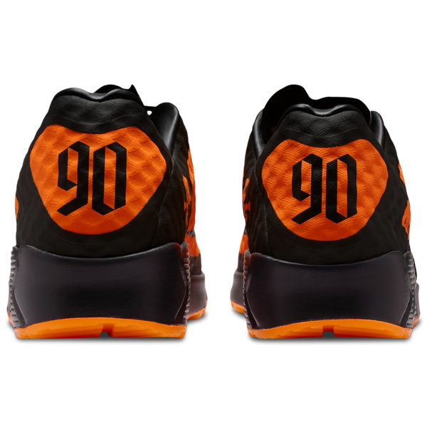 Nike Air Max 90 - Men's - Orange/Black/Orange - Image 3