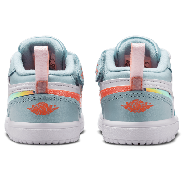 Jordan 1 Low Alt SE Fem - Girls' Toddler - Ocean Bliss/Atomic Pink - Image 3