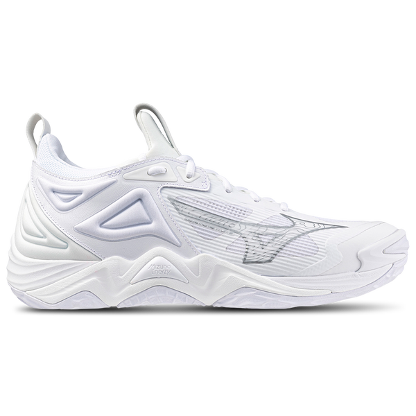 Mizuno Wave Momentum 3 - Men's - White/Silver - Image 2