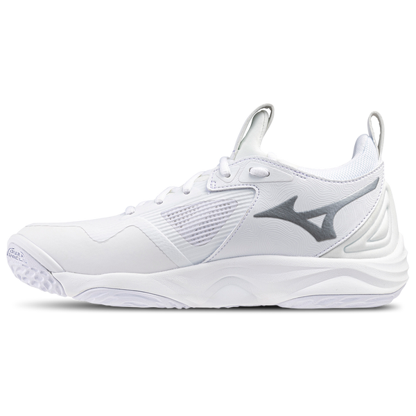 Mizuno Wave Momentum 3 - Women's - White/Silver - Image 2