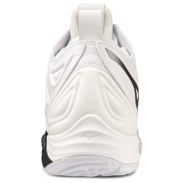 Mizuno Wave Momentum 3 Mid - Men's - White/Black - Image 3