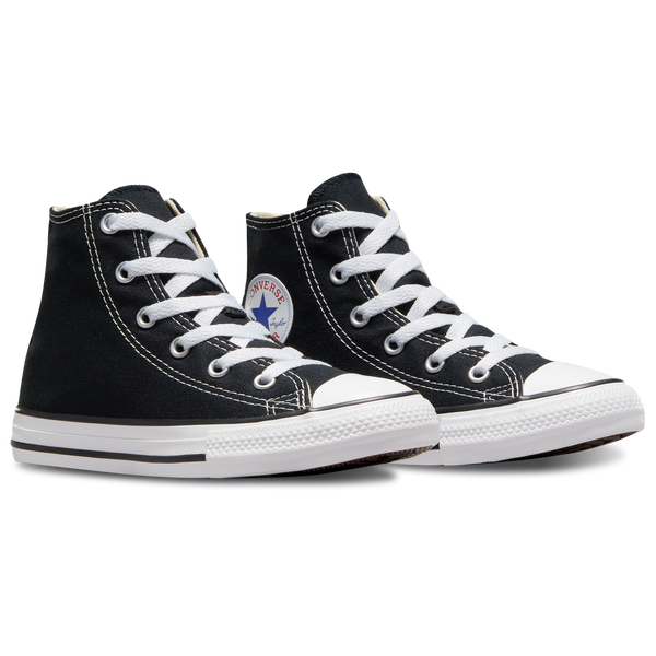 Converse All Star High Top - Boys' Preschool - White/Black - Image 2