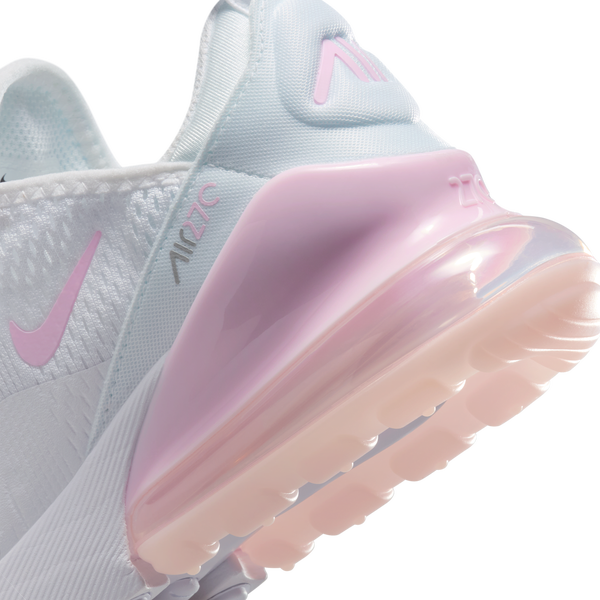 Nike Air Max 270 - Boys' Grade School - Pink Foam/Lt Smoke Grey/White - Image 8