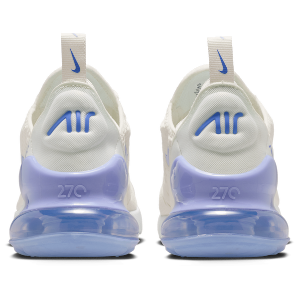 Nike Air Max 270 - Boys' Grade School - Sail/Lt Thistle/Sapphire - Image 3