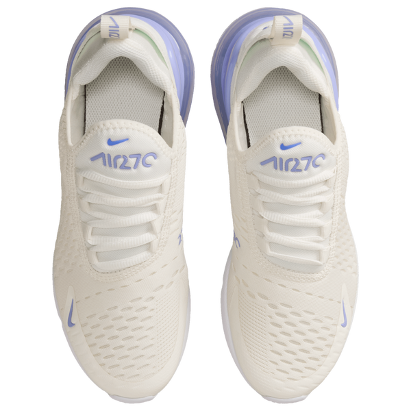 Nike Air Max 270 - Boys' Grade School - Sail/Lt Thistle/Sapphire - Image 4