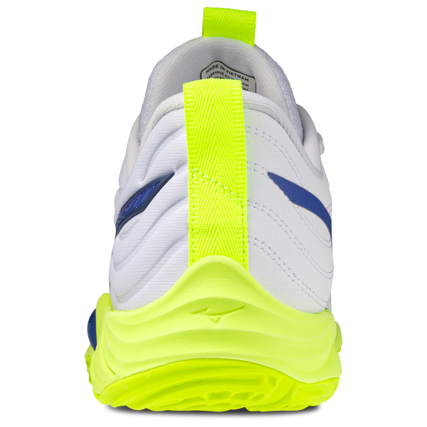 Mizuno Wave Momentum Elite - Men's - White/Lightning Yellow - Image 3