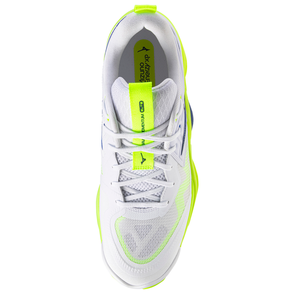 Mizuno Wave Momentum Elite - Men's - White/Lightning Yellow - Image 4