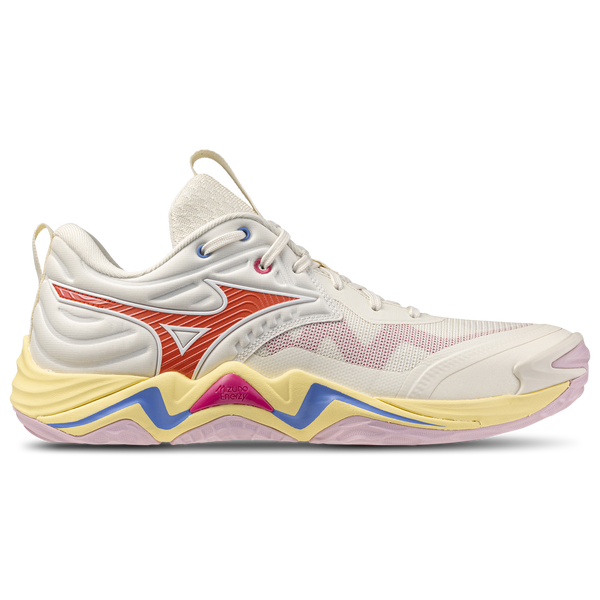 Mizuno Wave Momentum Elite - Men's - Pristine/High Risk Red