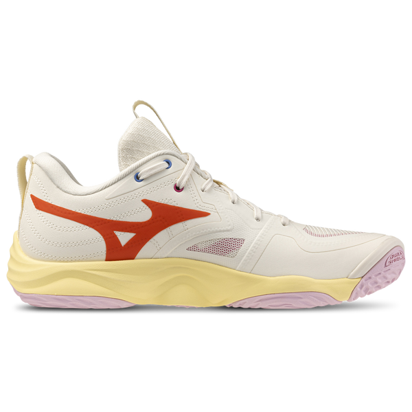 Mizuno Wave Momentum Elite - Men's - Pristine/High Risk Red - Image 2