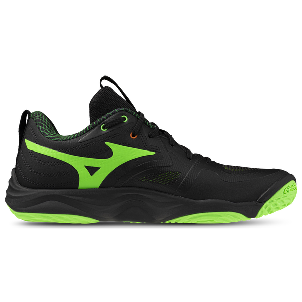 Mizuno Wave Momentum Elite - Men's - Black/Green - Image 2