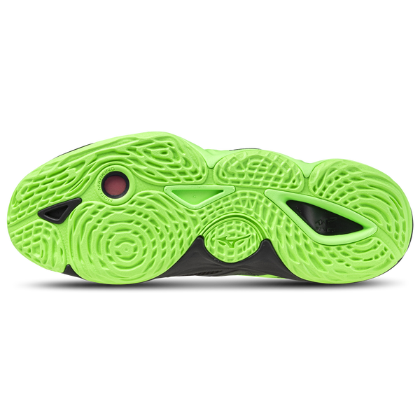 Mizuno Wave Momentum Elite - Men's - Black/Green - Image 5