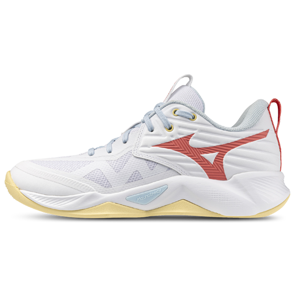 Mizuno Wave Momentum Pro - Women's - Calypso Coral/White - Image 2