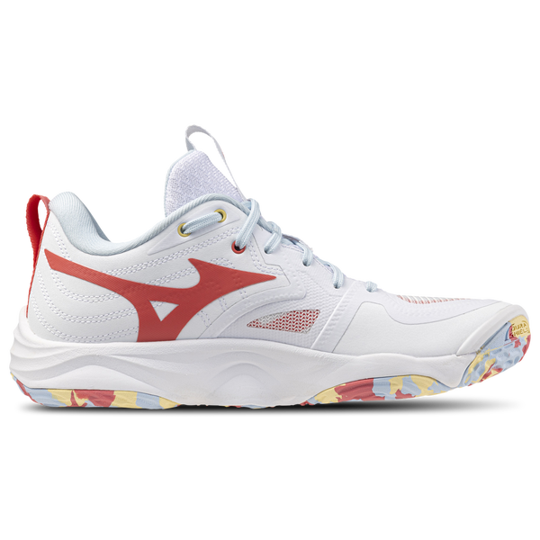 Mizuno Wave Momentum Elite - Women's - Calypso Coral/White - Image 2