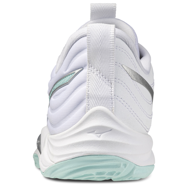 Mizuno Wave Momentum Elite - Women's - White/Blue Tint - Image 3