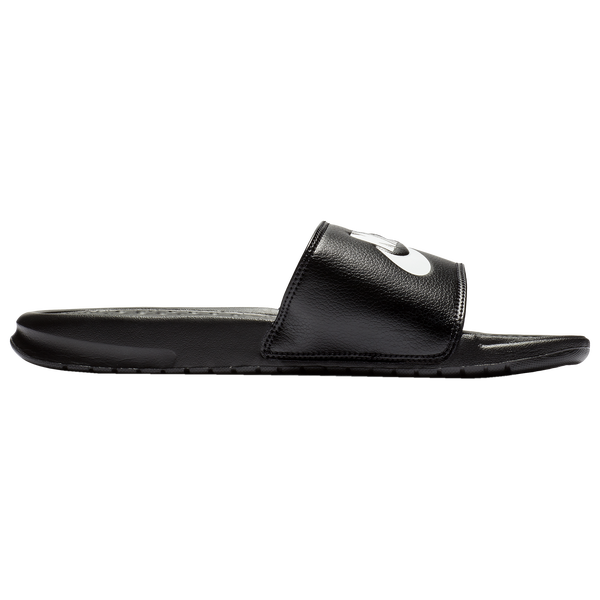 Nike Benassi JDI Slides - Men's - Black/White
