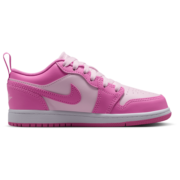 Jordan Retro 1 Low - Boys' Preschool - Pink/White