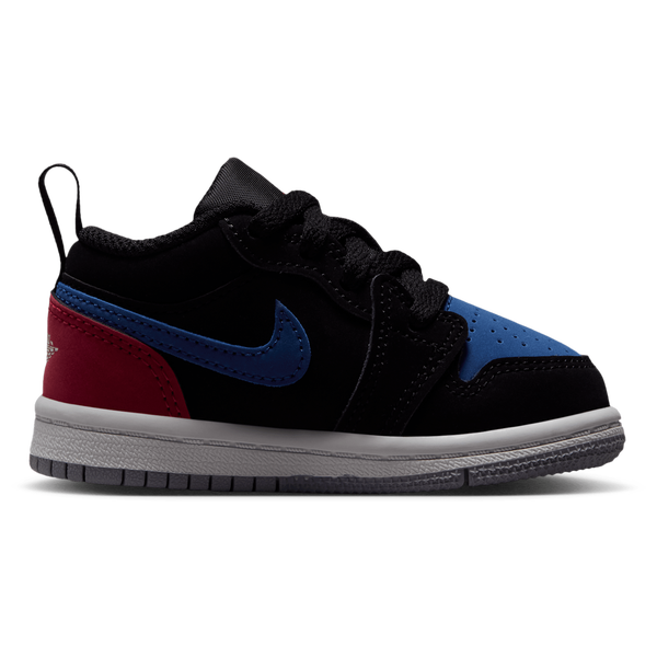 Jordan AJ 1 Low - Boys' Toddler - True Blue/Summit White/Black