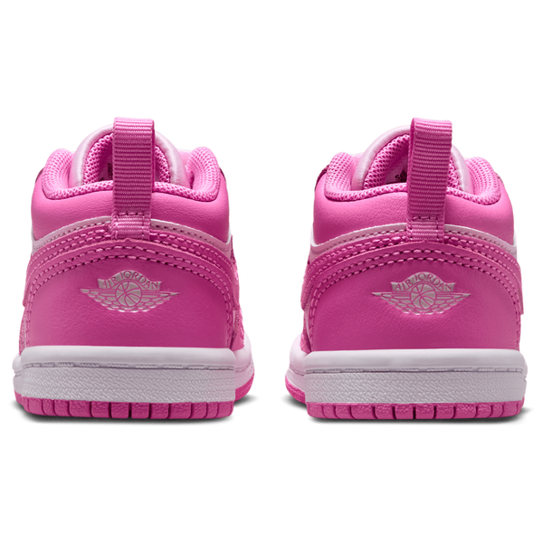 Jordan AJ 1 Low Alt - Boys' Toddler - Pink/White - Image 3