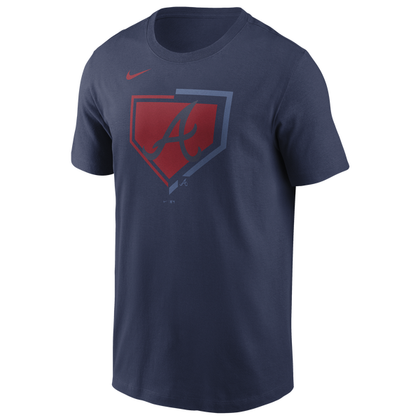 Nike Atlanta Braves Icon T-Shirt - Men's - Midnight Navy