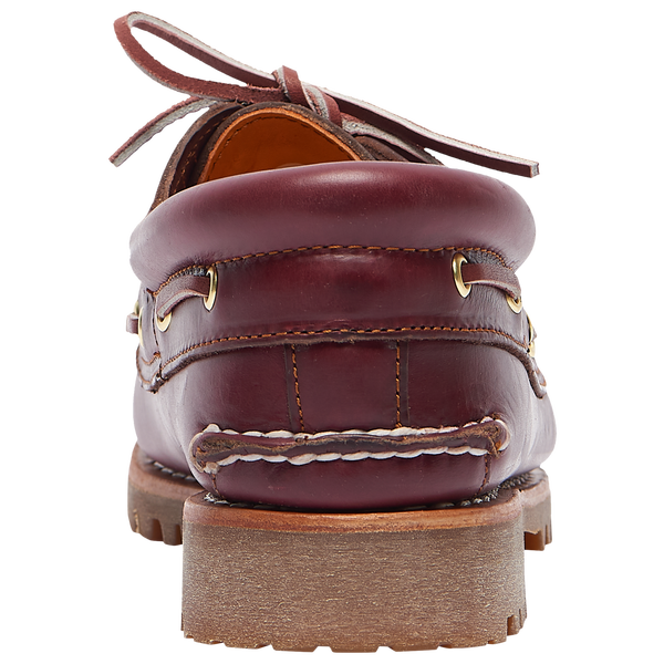 Timberland 3 Eye Boat Shoes - Men's - Burgundy/Burgundy - Image 3